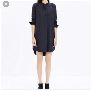 Madewell Latitude Shirtdress Charcoal